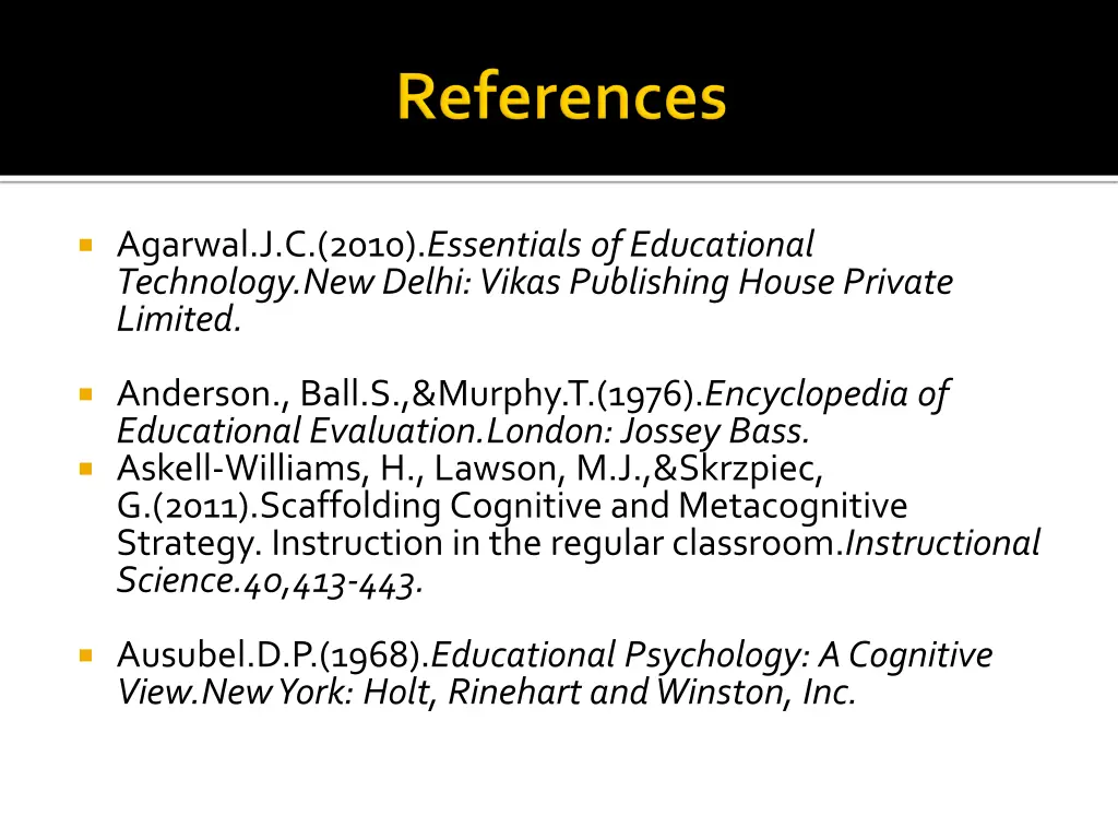 agarwal j c 2010 essentials of educational