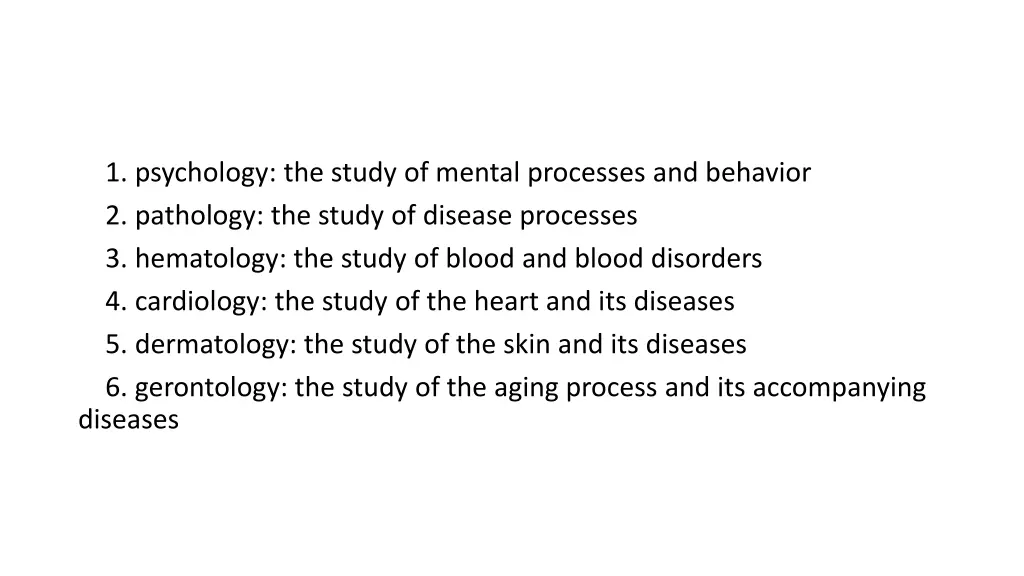 1 psychology the study of mental processes