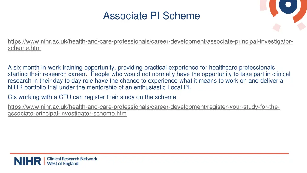 associate pi scheme