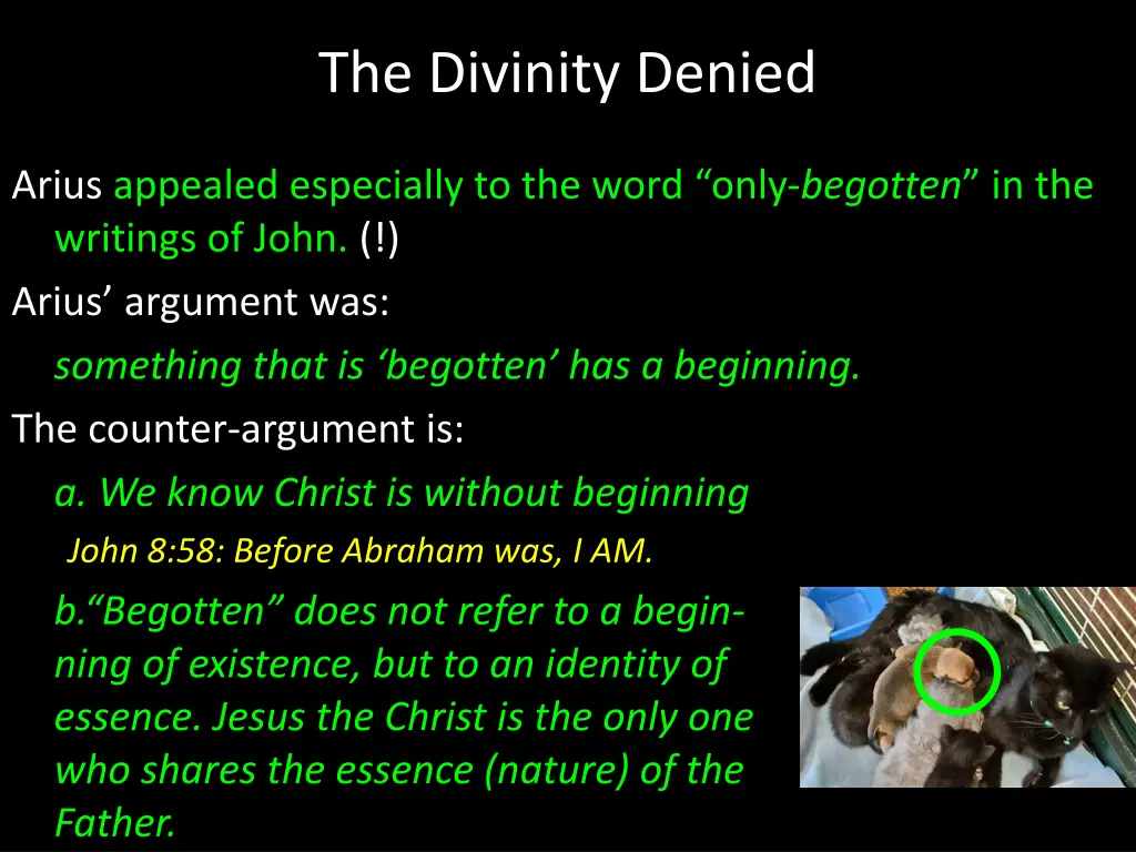 the divinity denied 1