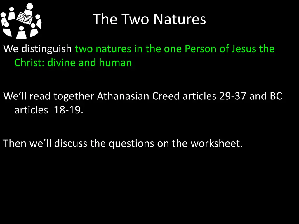 the two natures