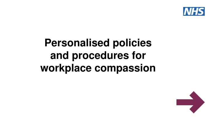 personalised policies and procedures