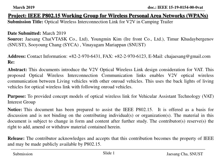 march 2019 project ieee p802 15 working group