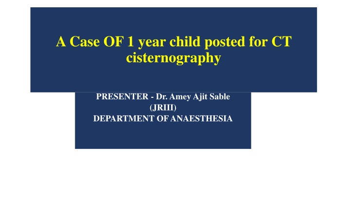 a case of 1 year child posted