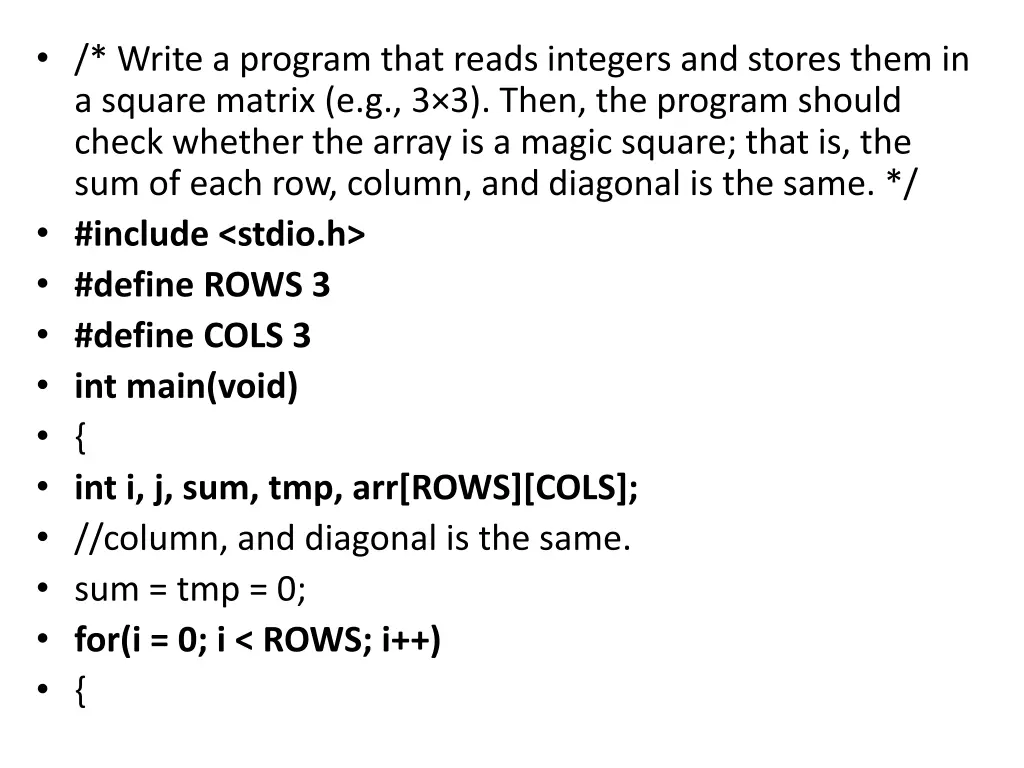 write a program that reads integers and stores