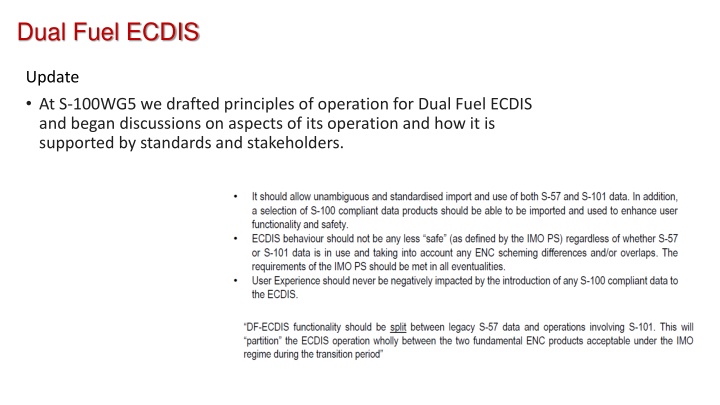 dual fuel ecdis