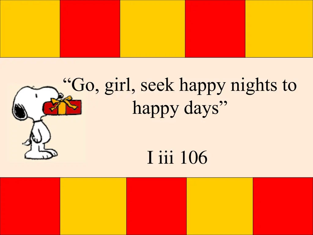 go girl seek happy nights to happy days