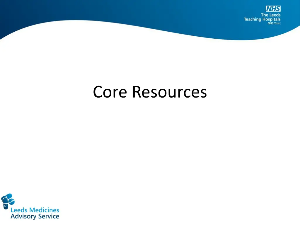 core resources