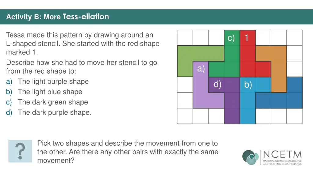 activity b more tess ellation