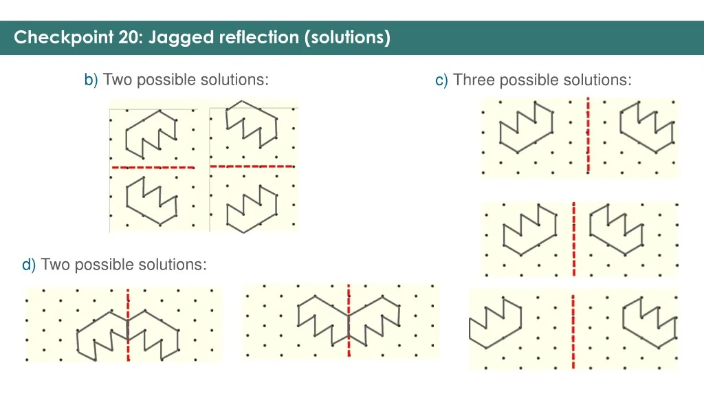 checkpoint 20 jagged reflection solutions