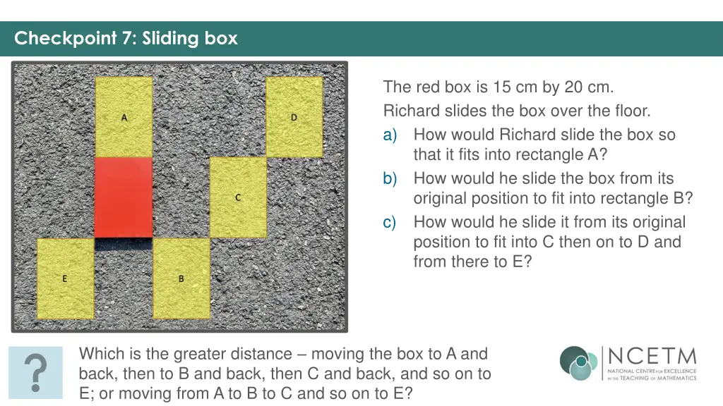 checkpoint 7 sliding box