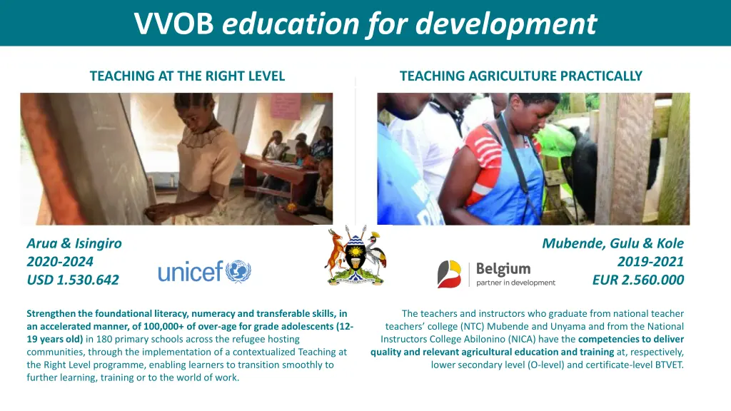 vvob education for development