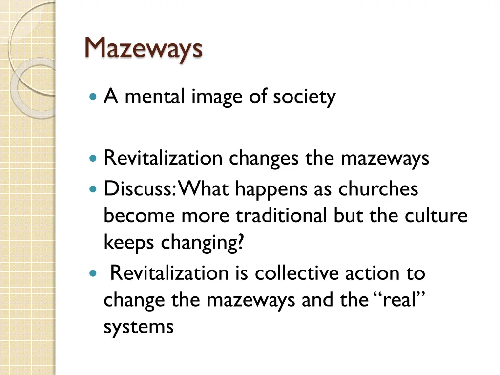 mazeways