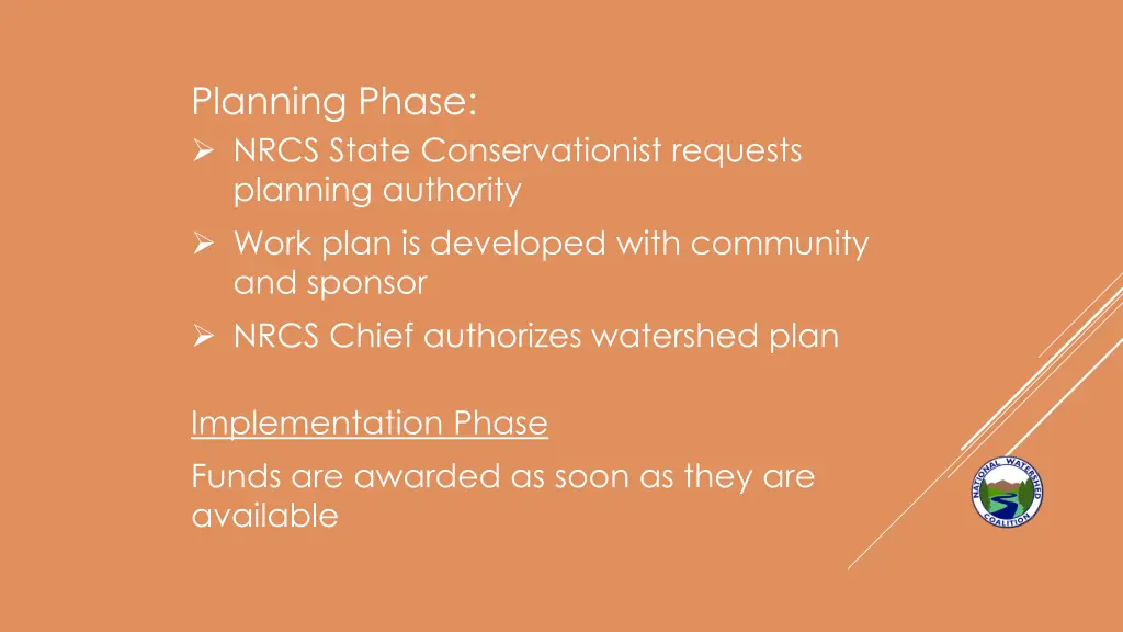 planning phase nrcs state conservationist