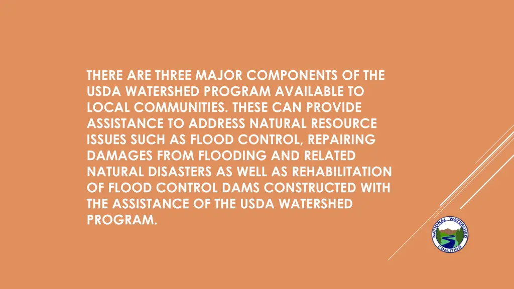 there are three major components of the usda