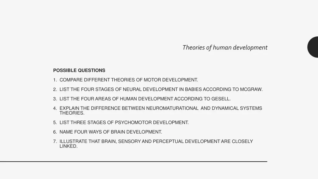 theories of human development 5