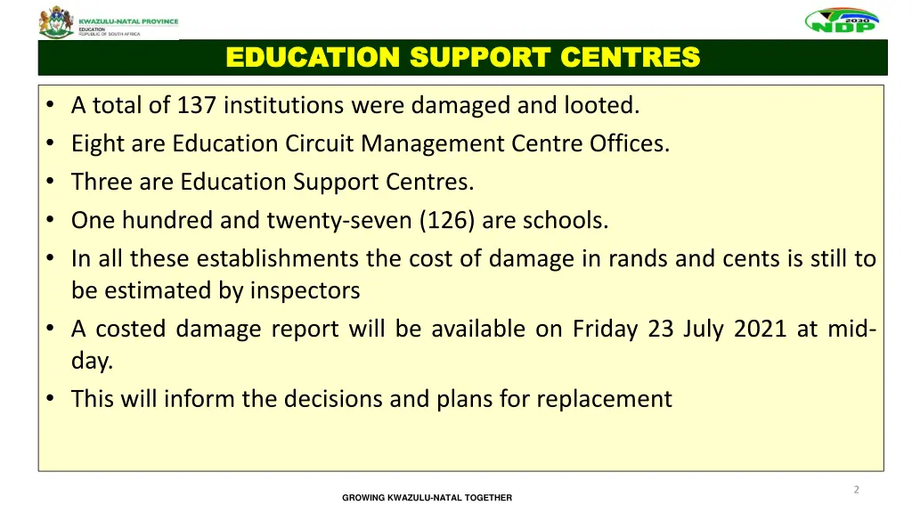 education support centres education support