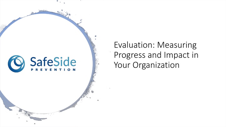 evaluation measuring progress and impact in your