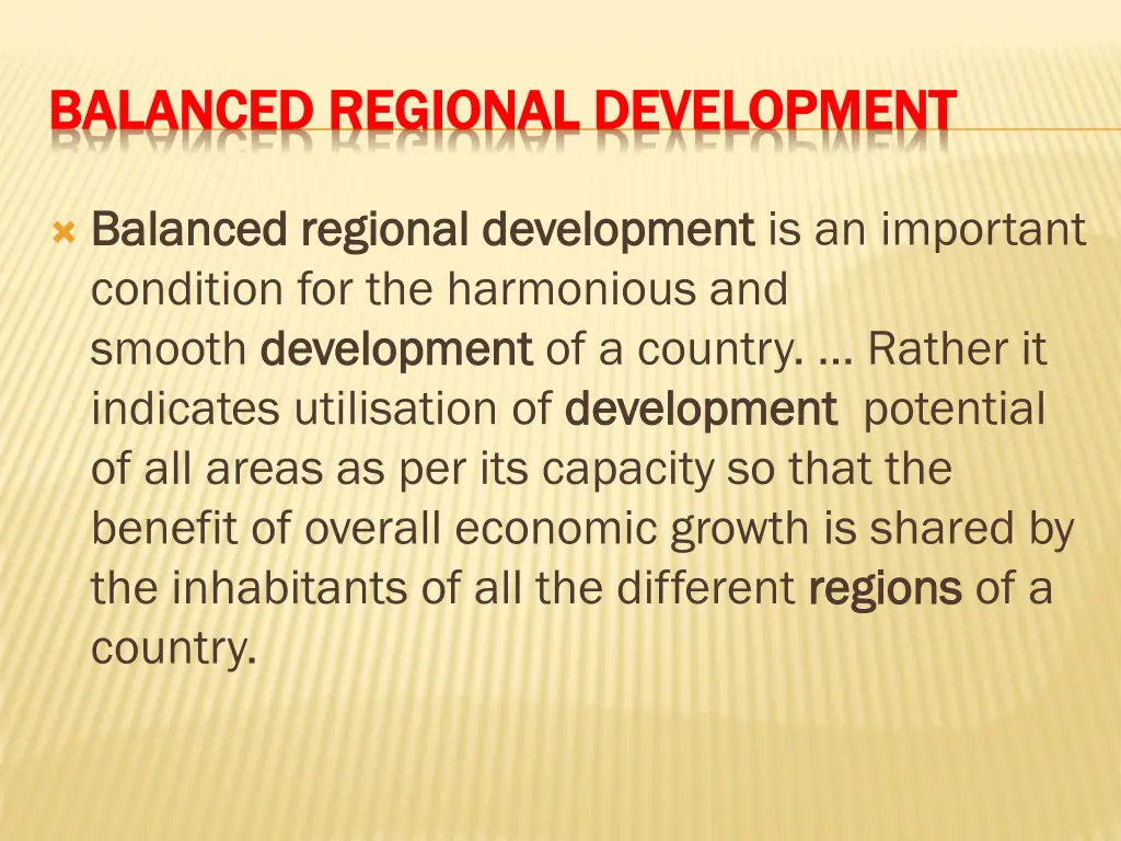 balanced regional development balanced regional