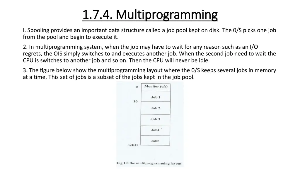 1 7 4 1 7 4 multiprogramming multiprogramming