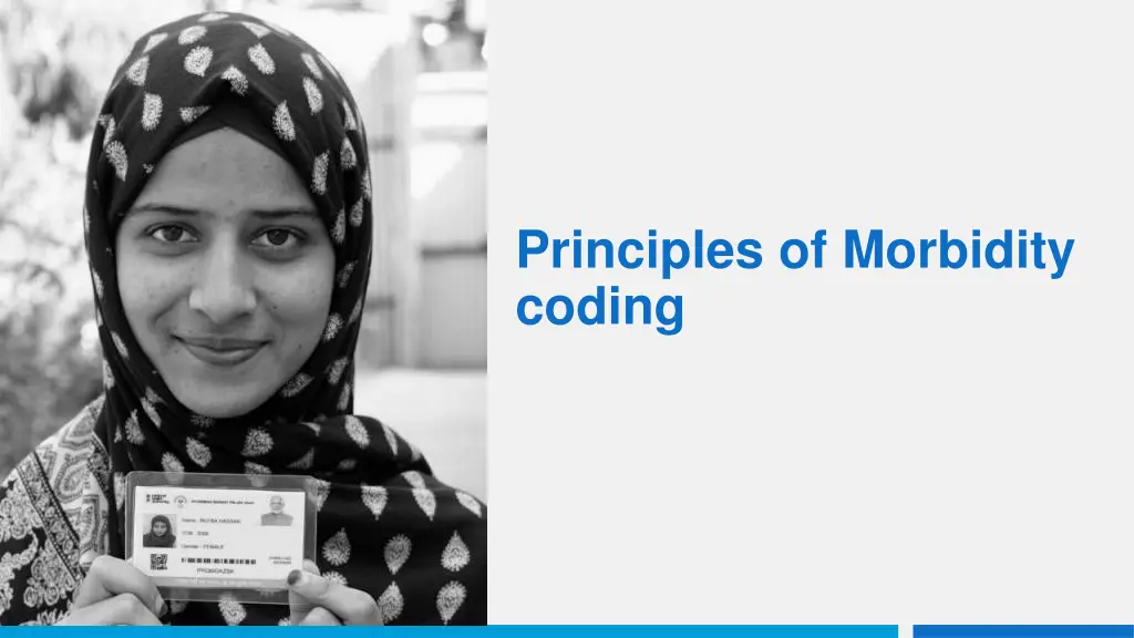 principles of morbidity coding