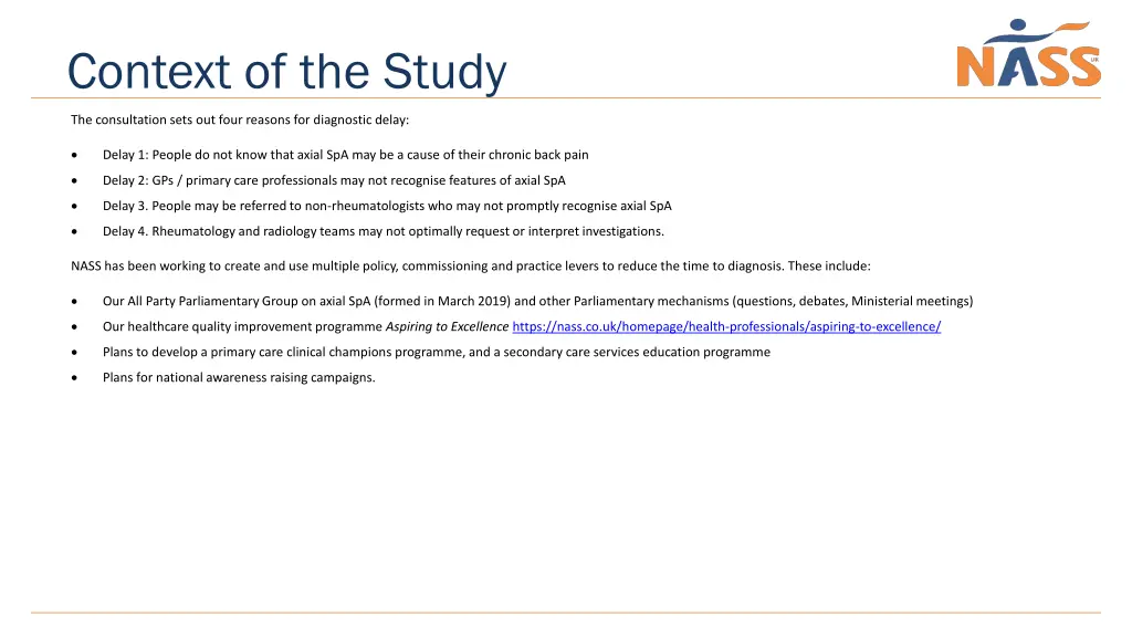 context of the study 2