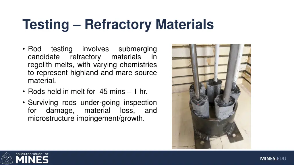 testing refractory materials 1