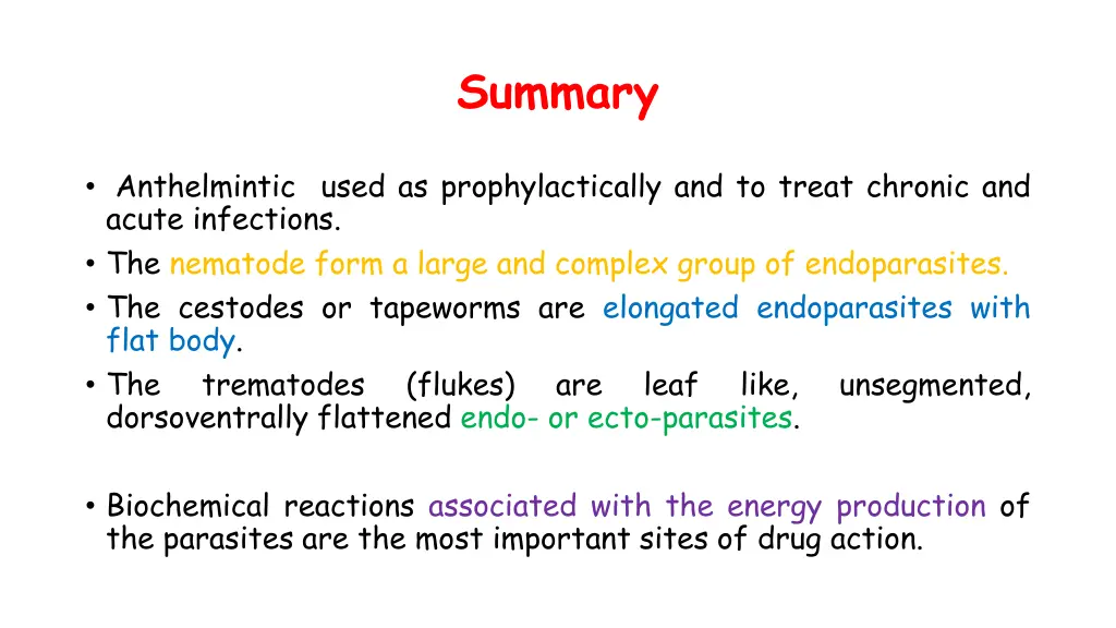 summary