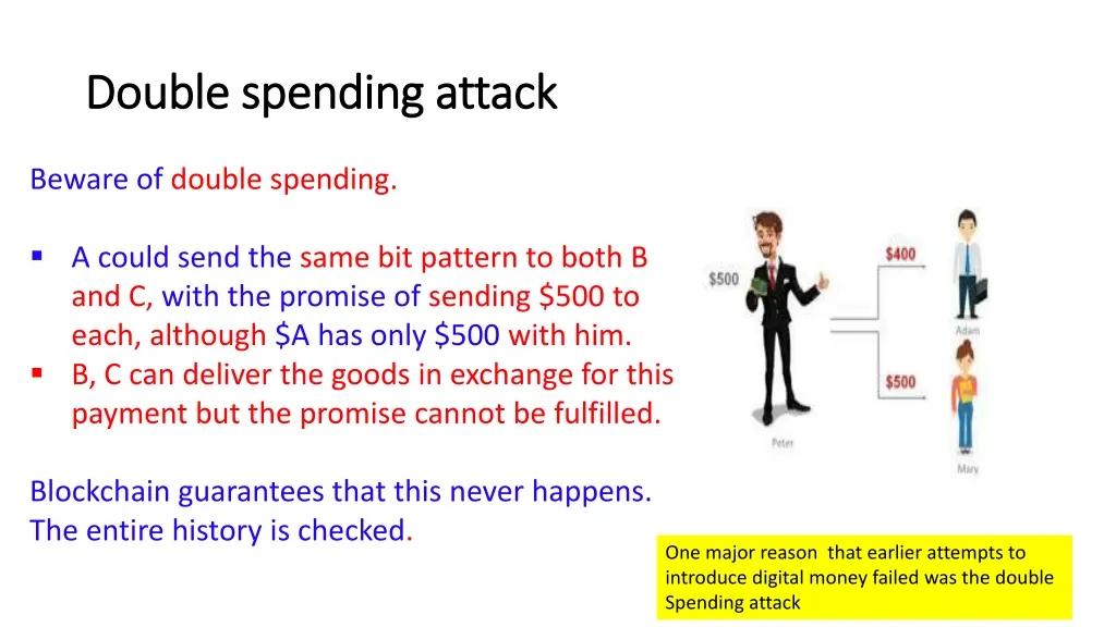 double spending attack double spending attack