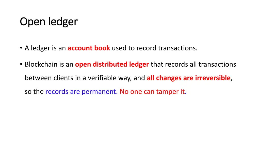 open ledger open ledger