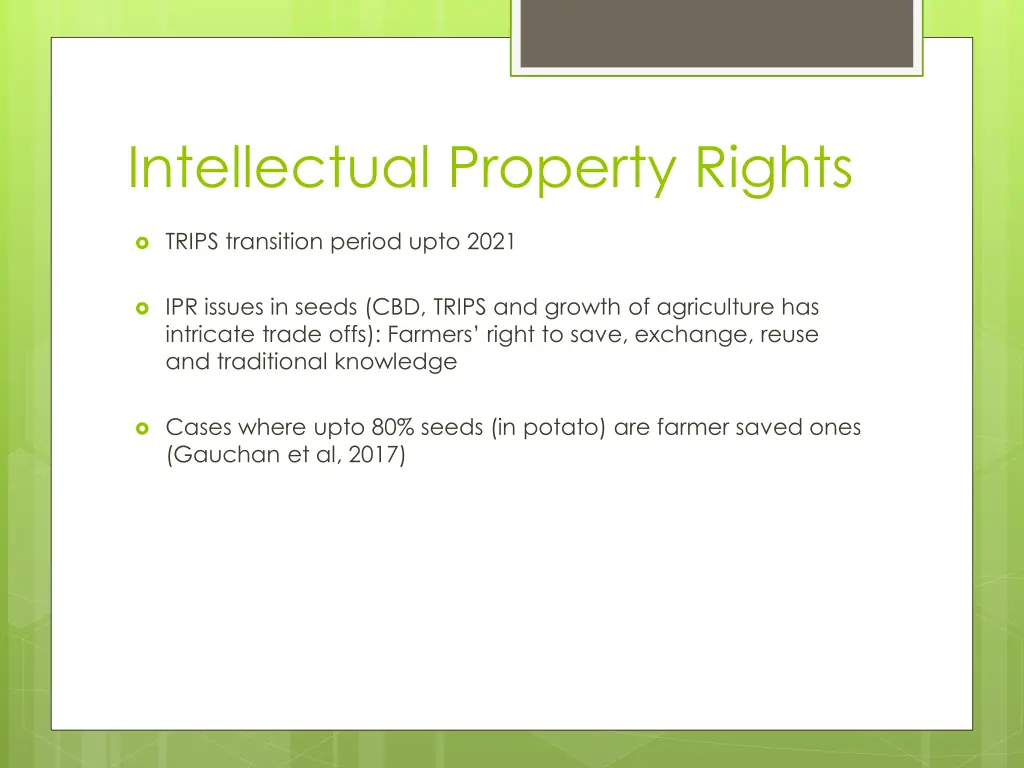 intellectual property rights