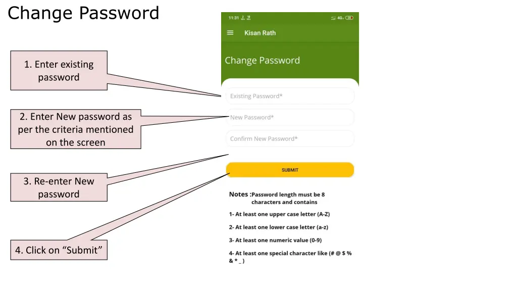 change password 1