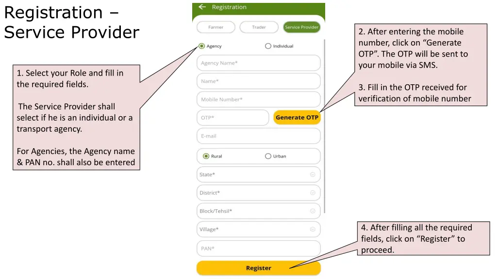 registration service provider