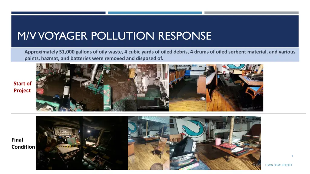 m v voyager pollution response