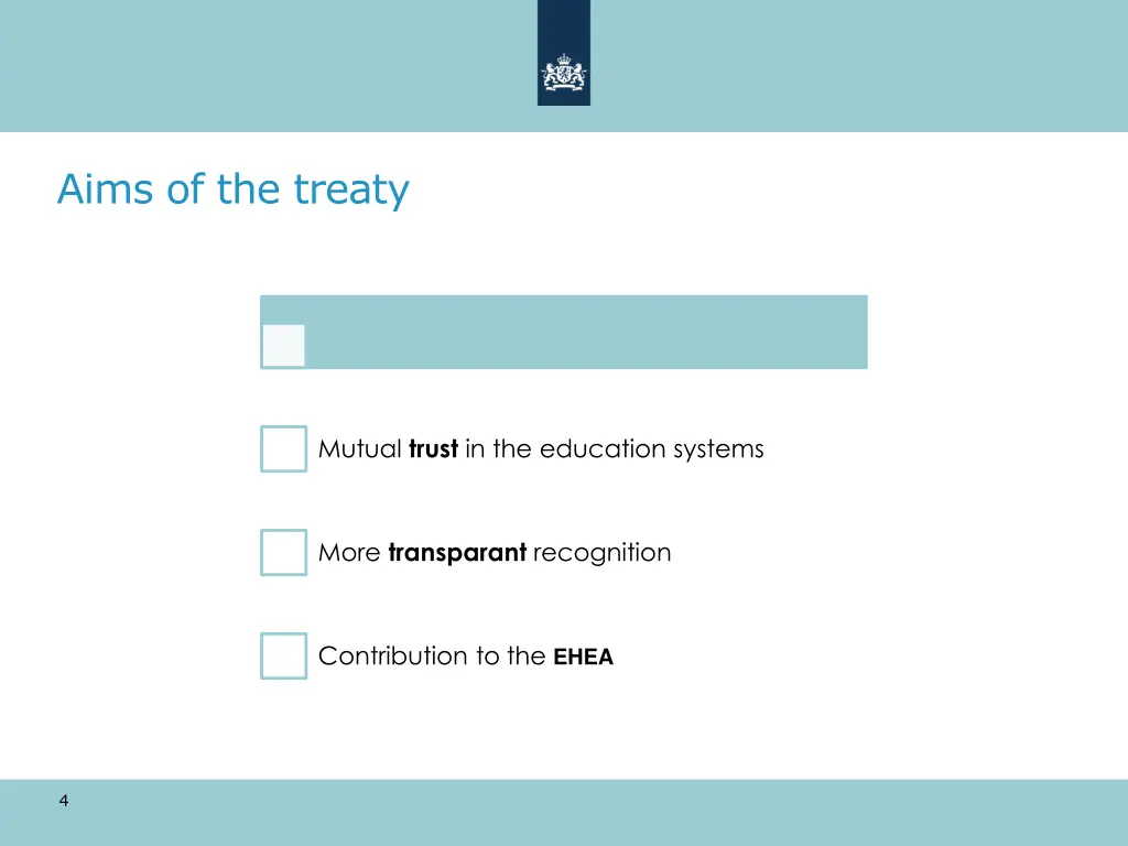 aims of the treaty