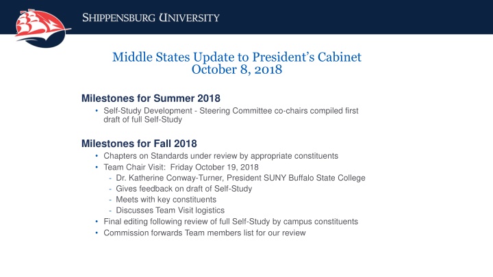 middle states update to president s cabinet