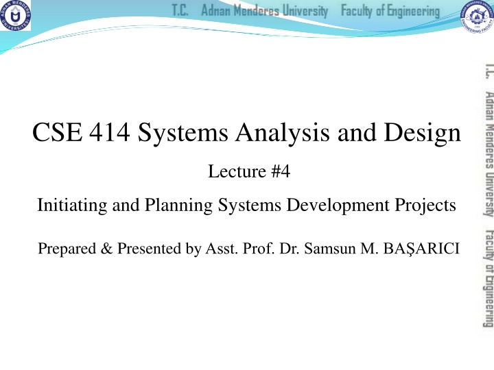 cse 414 systems analysis and design