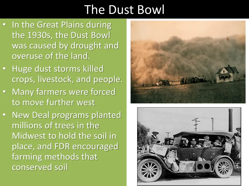 the dust bowl