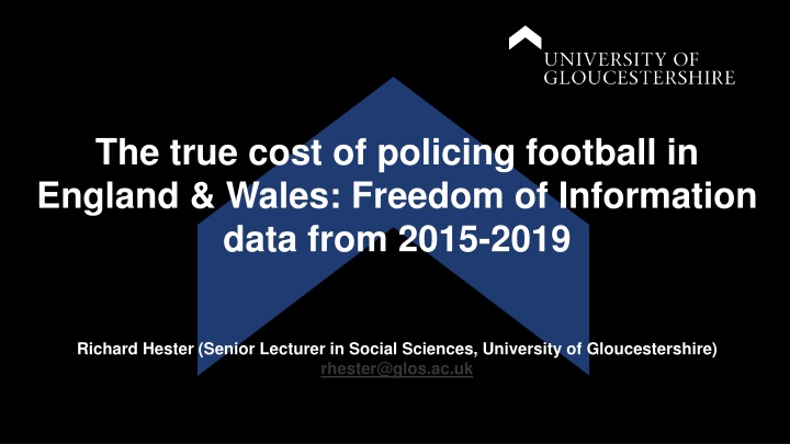 the true cost of policing football in england