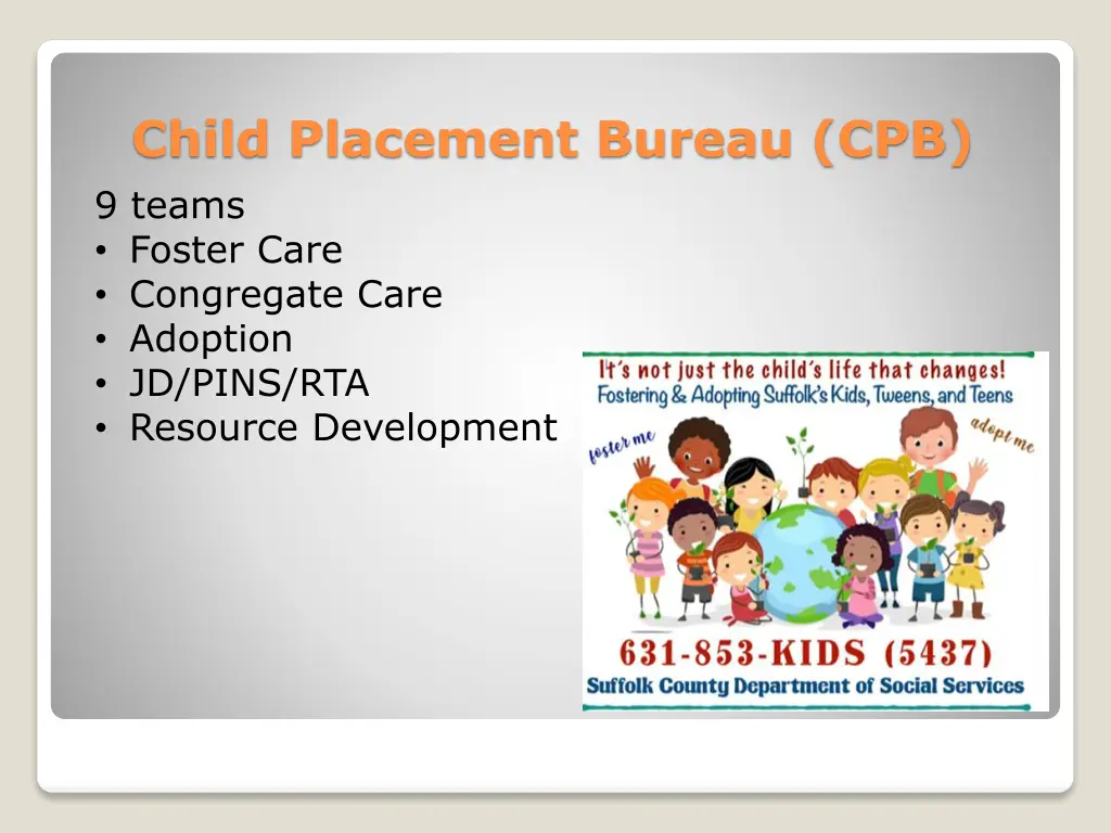 child placement bureau cpb 9 teams foster care