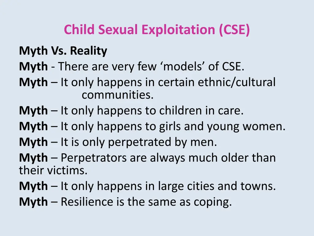 child sexual exploitation cse 3