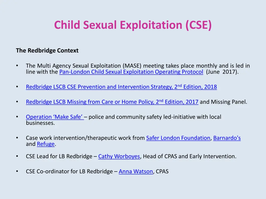 child sexual exploitation cse 4