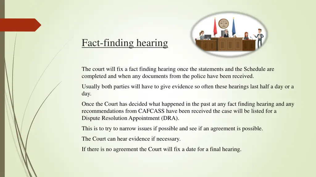 fact finding hearing