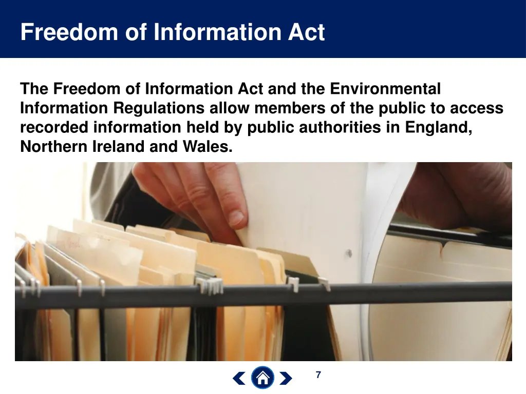 freedom of information act