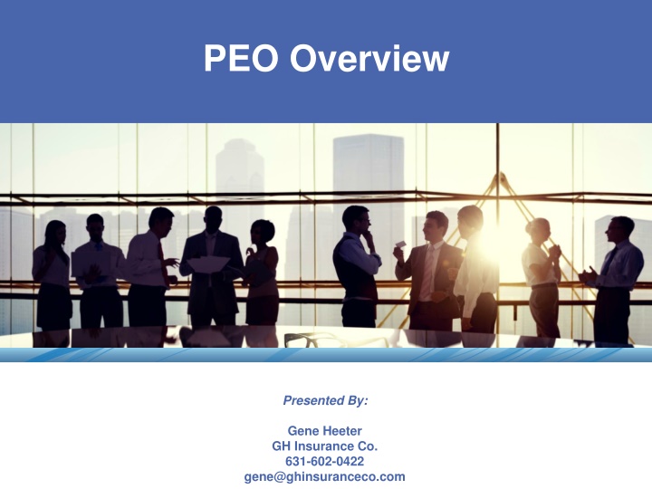 peo overview