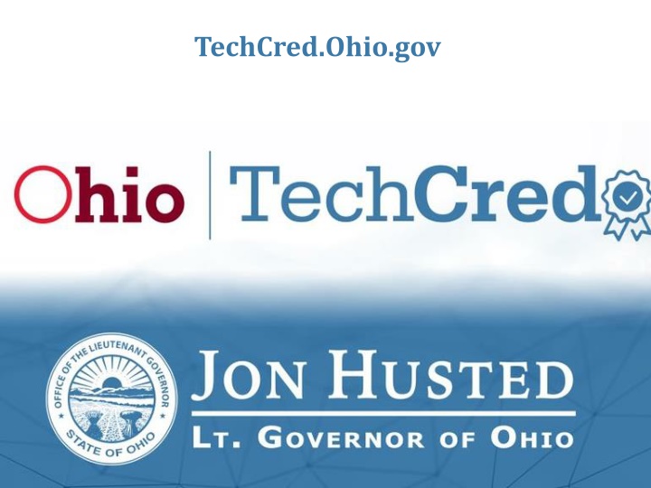 techcred ohio gov