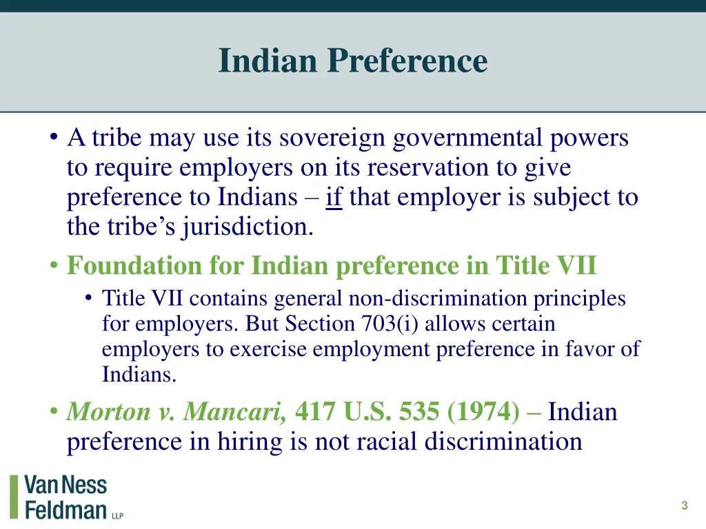 indian preference