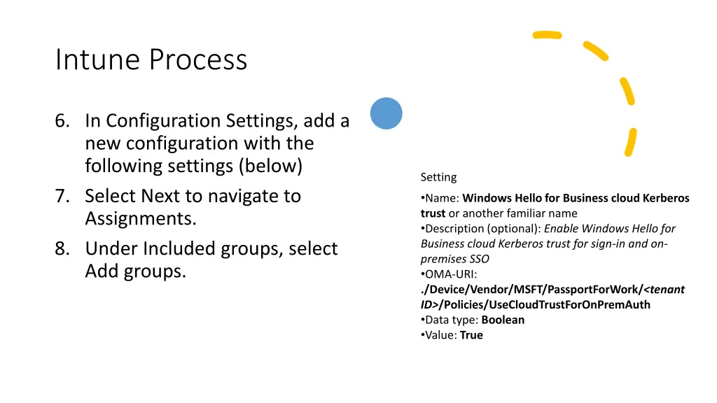 intune process 1