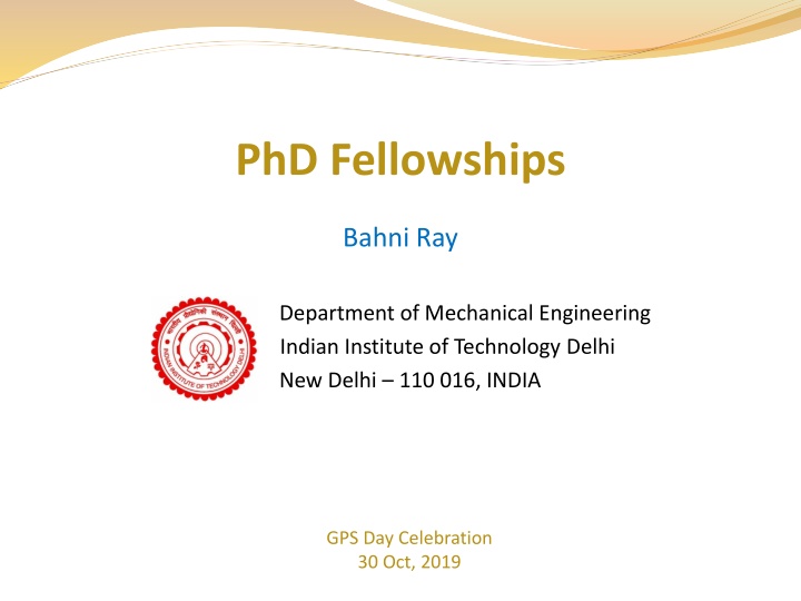 phd fellowships