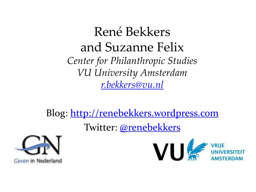 ren bekkers and suzanne felix center